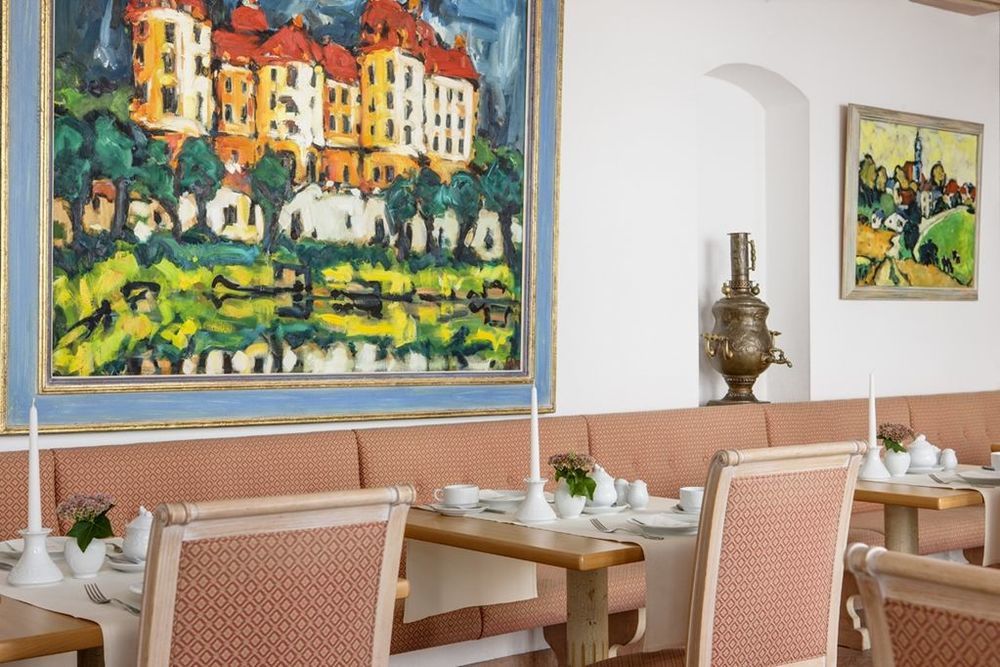 Hotel Garni Residenz Am Markt Meißen المطعم الصورة